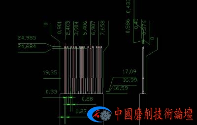 齿较薄 也不较高  容易弹刀